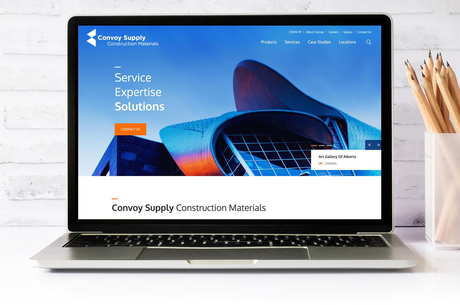 Convoy Supply Ecommerce Website Services